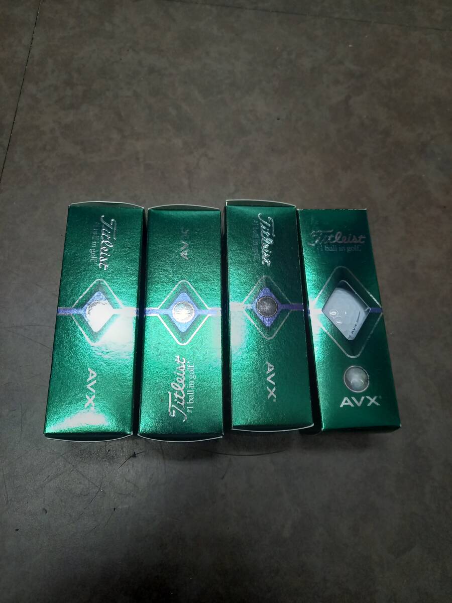 TITLEIST タイトリスト ゴルフボール 1ダース AVX 拍卖