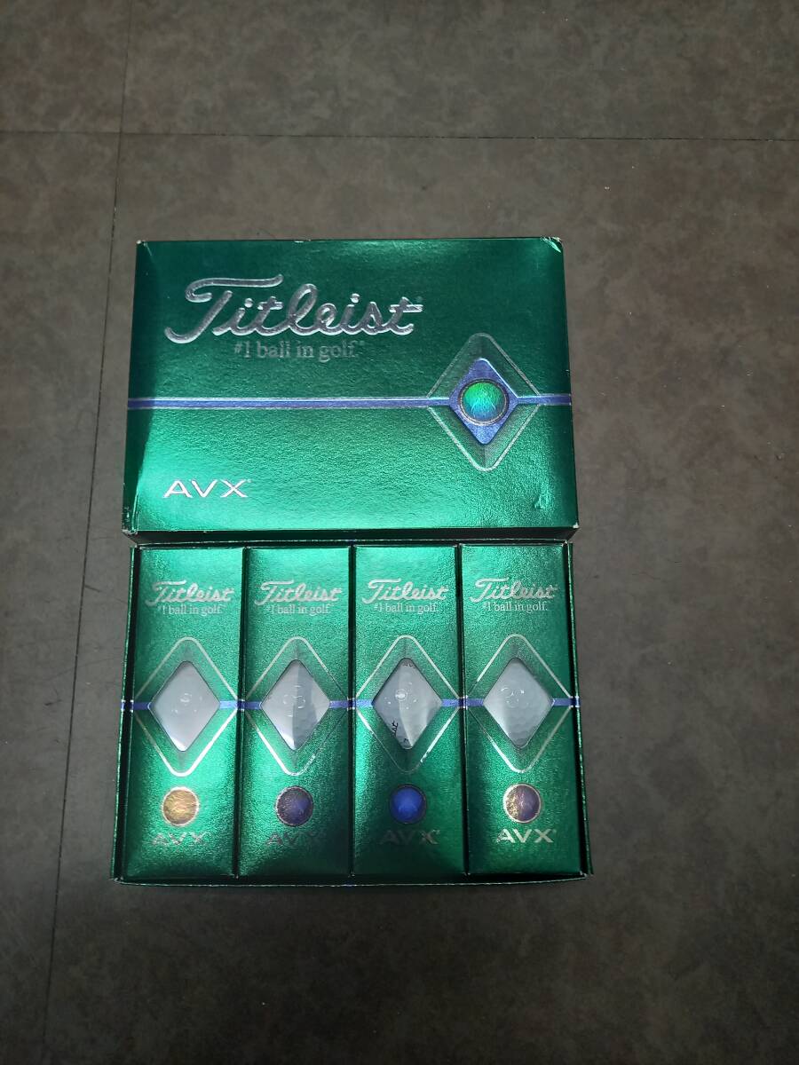 TITLEIST タイトリスト ゴルフボール 1ダース AVX ②拍卖