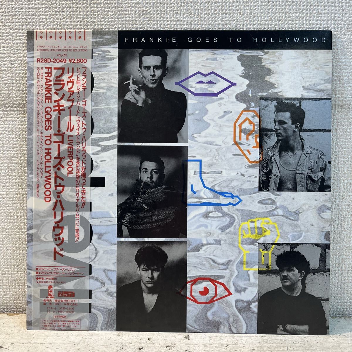 美盤 LP 帯付き / フランキー・ゴーズ・トゥ・ハリウッド Frankie Goes To Hollywood / リヴァプール Liverpool / R28D-2049 拍卖