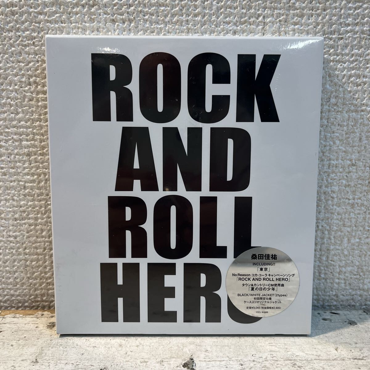 新品 CD / 桑田佳祐 Keisuke Kuwata / Rock And Roll Hero / VICL-60920 拍卖