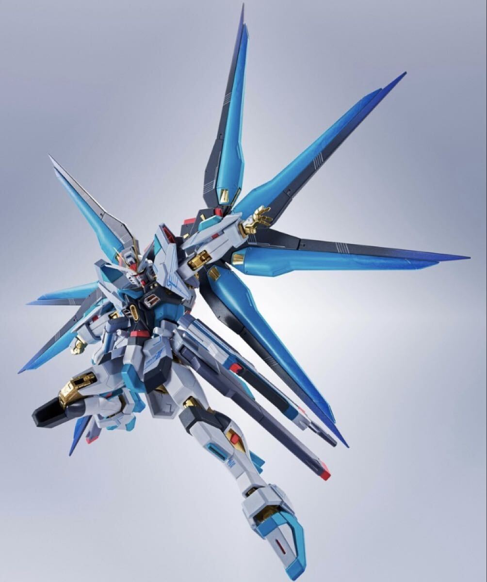 【1円スタート】 METAL ROBOT魂 SIDE MS ストライクフリーダムガンダム弐式 初音ミク Ver. ABS&ダイキャスト&PVC製 塗装済みフィギュア拍卖