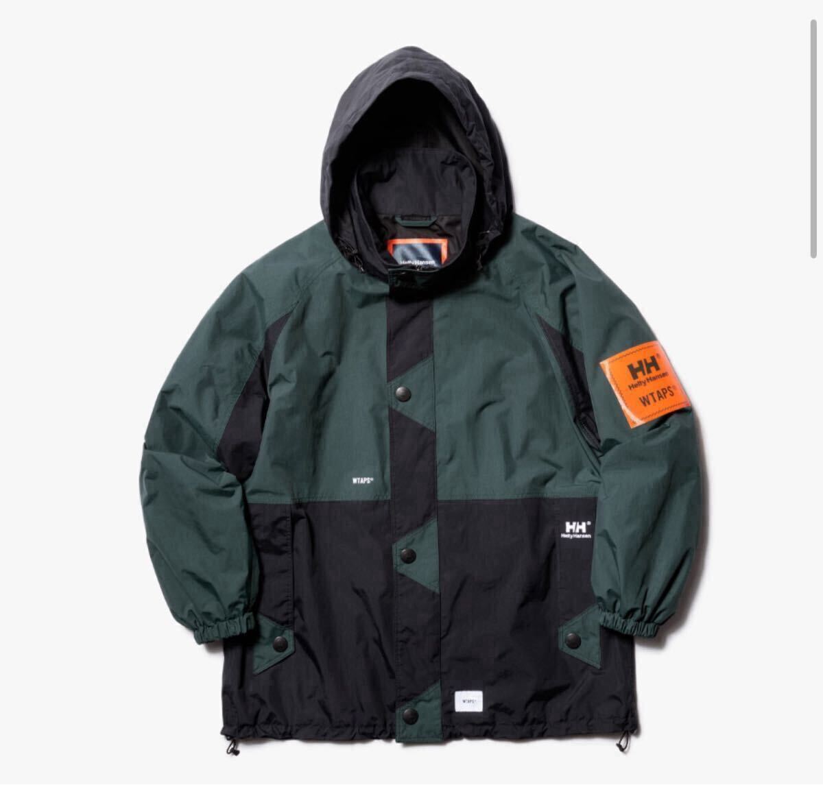 WTAPS HELLY HANSEN BOW JACKET GREEN ジャケット マウンテンパーカー拍卖