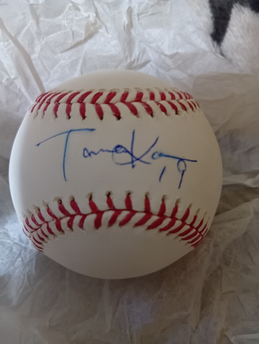 祝200勝 田中将大 ヤンキース直筆サインボール拍卖