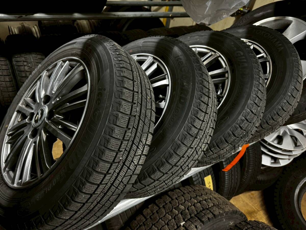 Y1412 165/70R14 81Q YOKOHAMA ヨコハマ 2019年 PCD100 4H 5.5J +38 拍卖