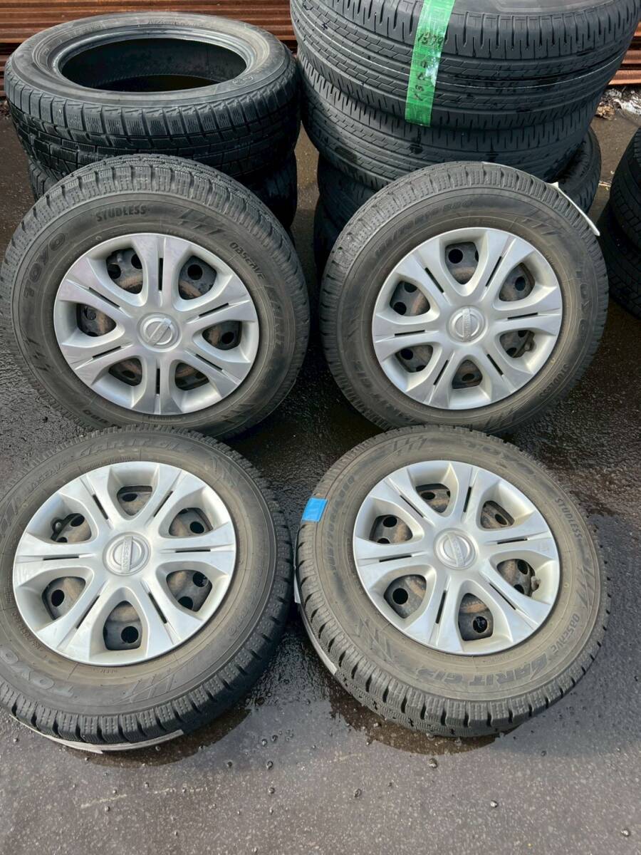 Y1398 185/70R14 88Q TOYO トーヨー 2021年 PCD100 4H 5.5J 拍卖