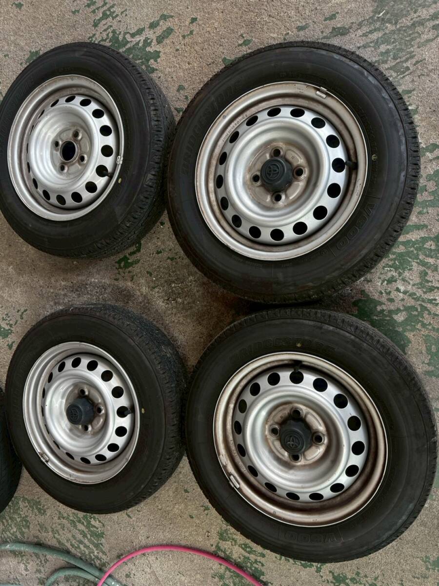 Y1410 155/80R14 88/86N LT BRIDGESTONE ブリヂストン 2024年 PCD100 4H 5J 拍卖