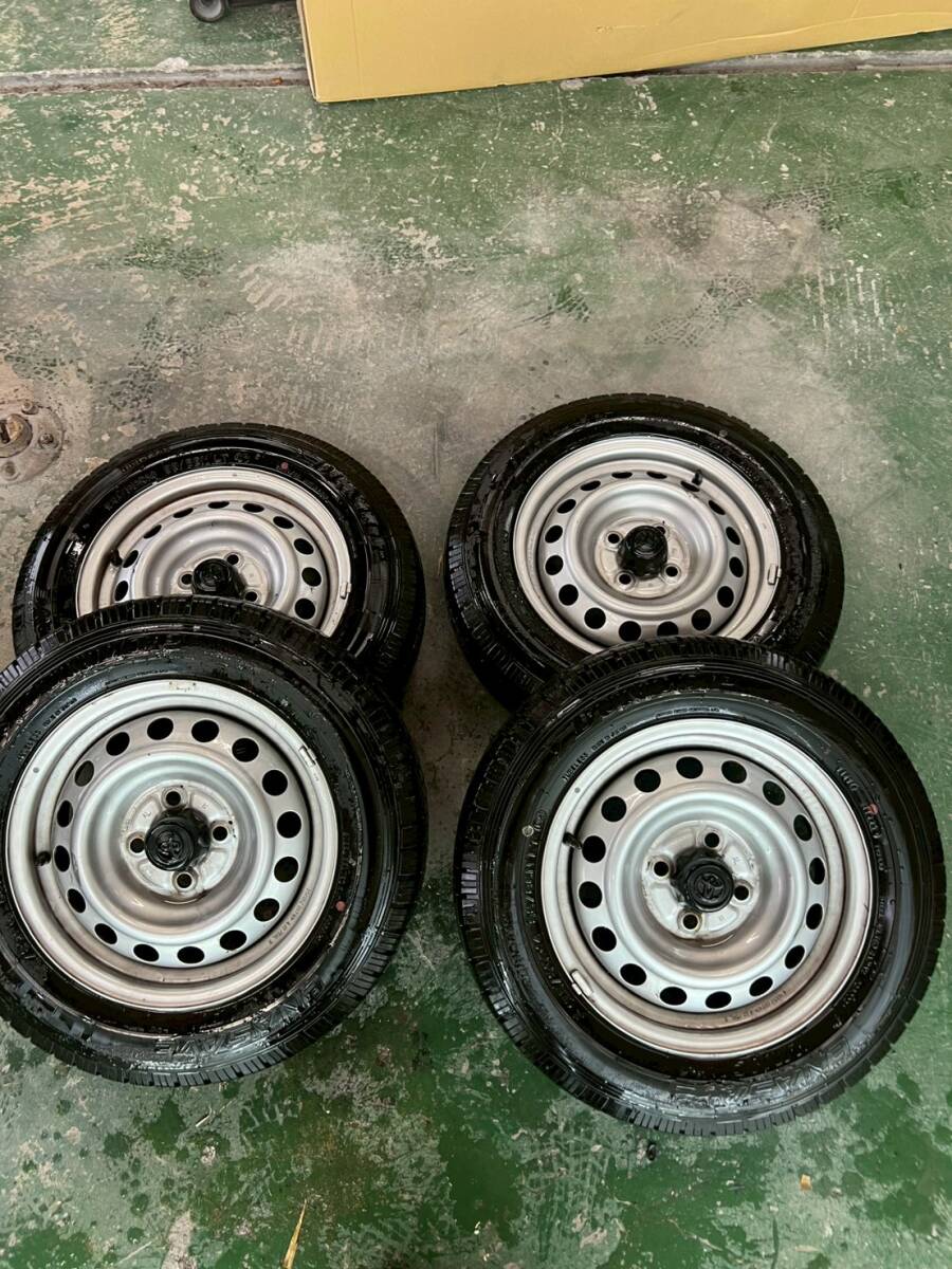 Y1420 155/80R14 88/86N LT DUNLOP ダンロップ 2025年 PCD100 4H 5J 拍卖