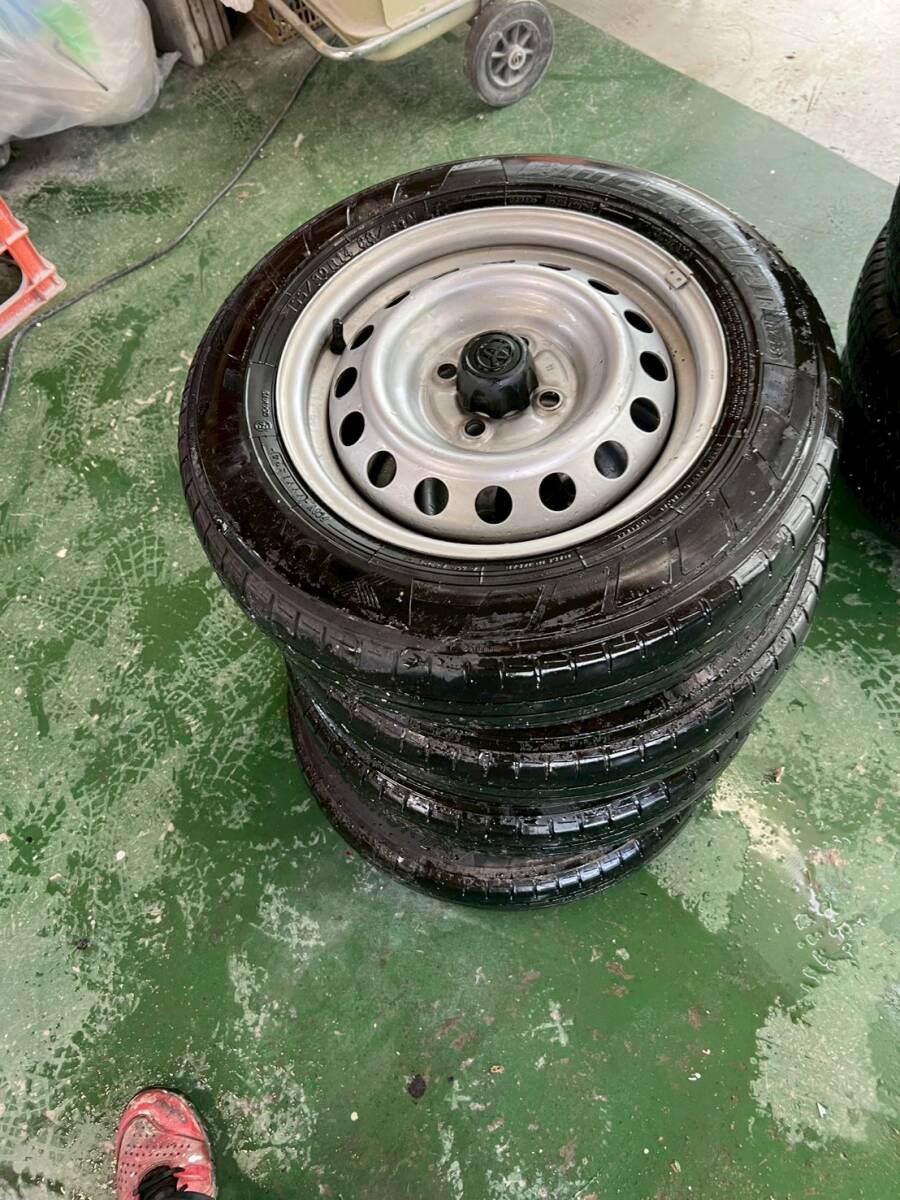 Y1426 155/80R14 88/86N LT YOKOHAMA ヨコハマ 2024年 PCD100 4H 5J 拍卖