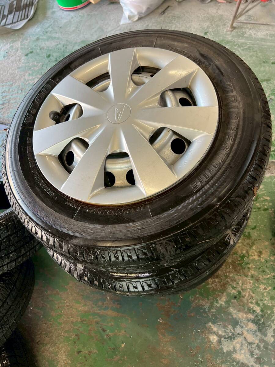 Y1429 155/80R14 88/86N LT BRIDGESTONE ブリヂストン 2024年 PCD100 4H 5J 拍卖