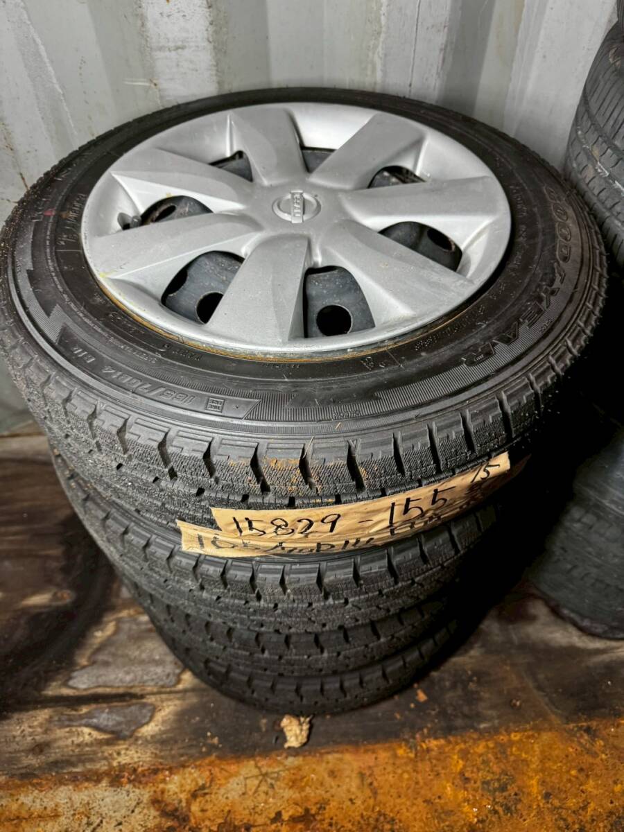 Y1444 165/70R14 81Q GOODYEAR グッドイヤー 2015年 PCD100 4H 5.5J拍卖