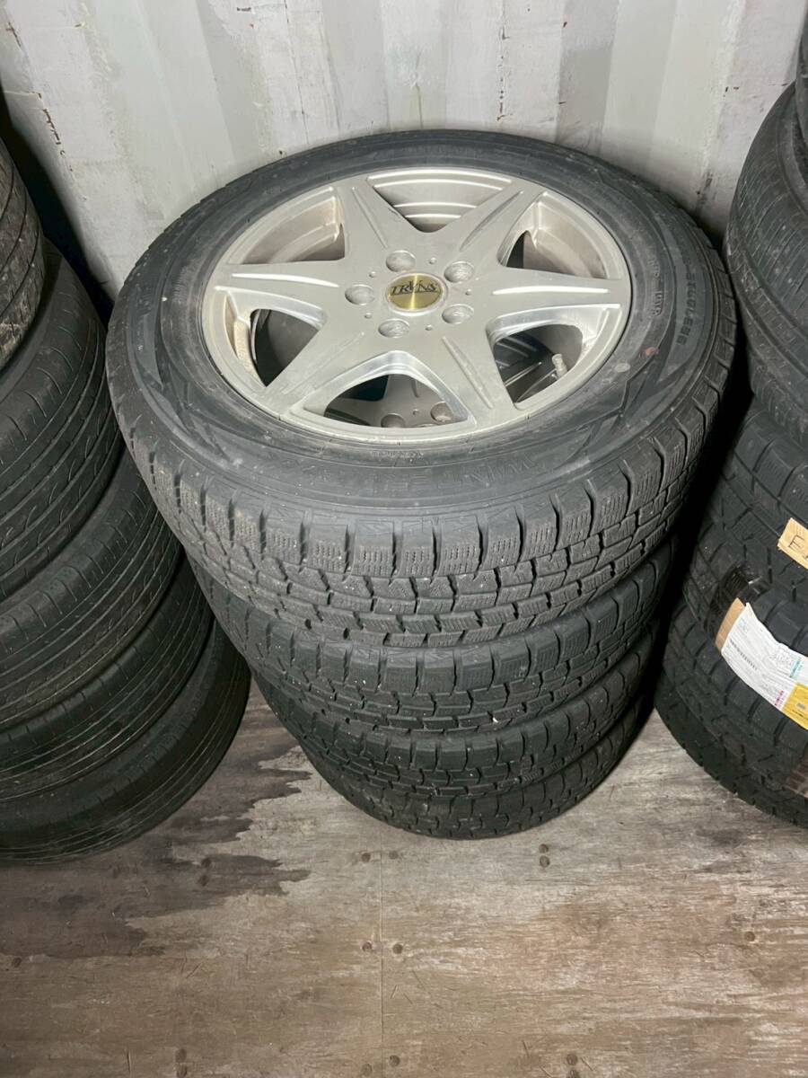 Y1457 215/60R16 95Q DUNLOP ダンロップ 2014年 PCD114.3 5H 7J +48 拍卖