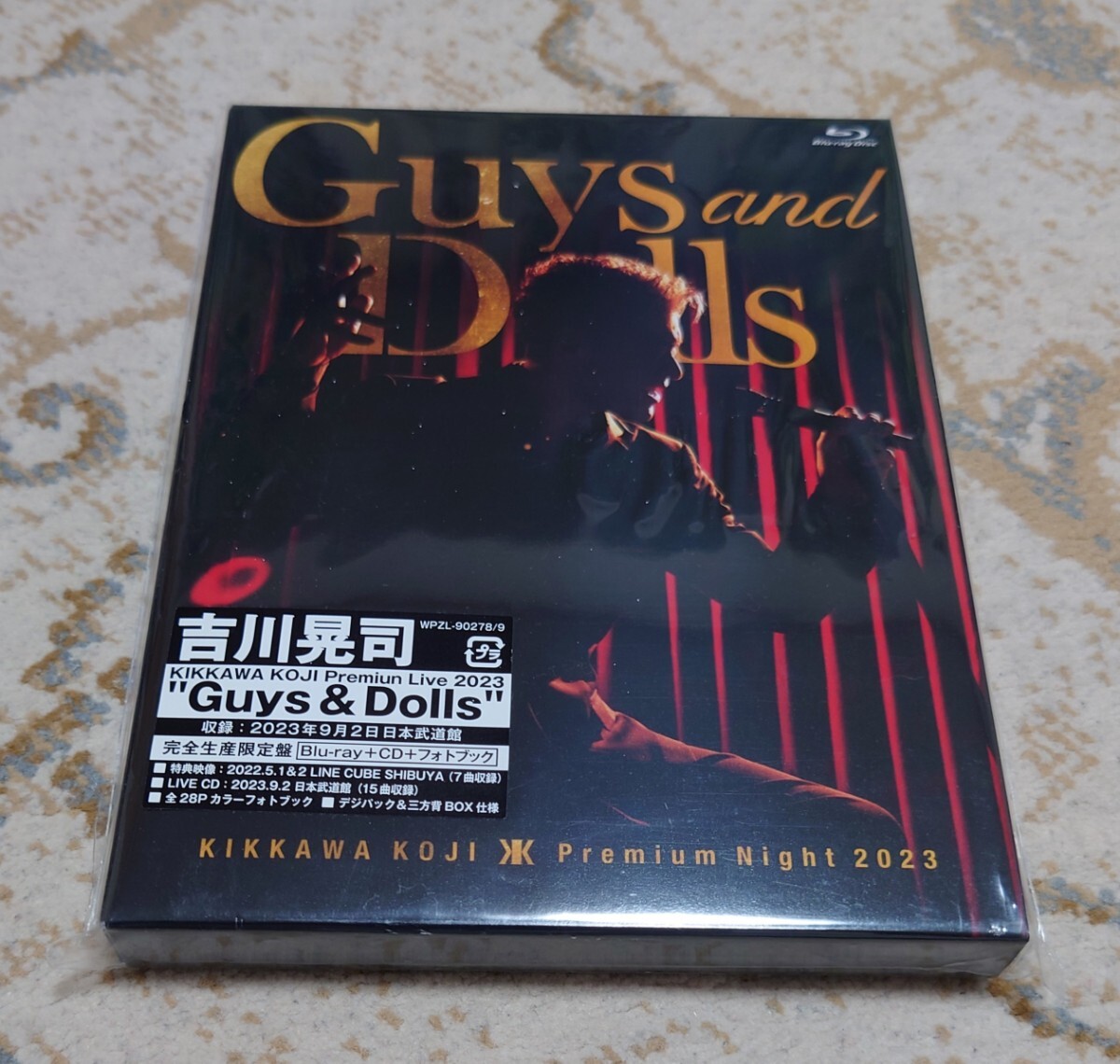 吉川晃司 / KIKKAWA KOJI Premium Night 2023 ”Guys and Dolls” 完全生産限定盤 中古ブルーレイ拍卖