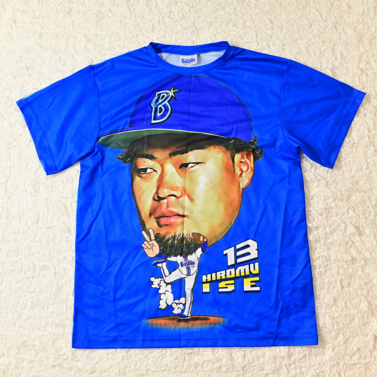 Y4 横浜DeNAベイスターズ 伊勢大夢 2024交流戦 Tシャツ拍卖