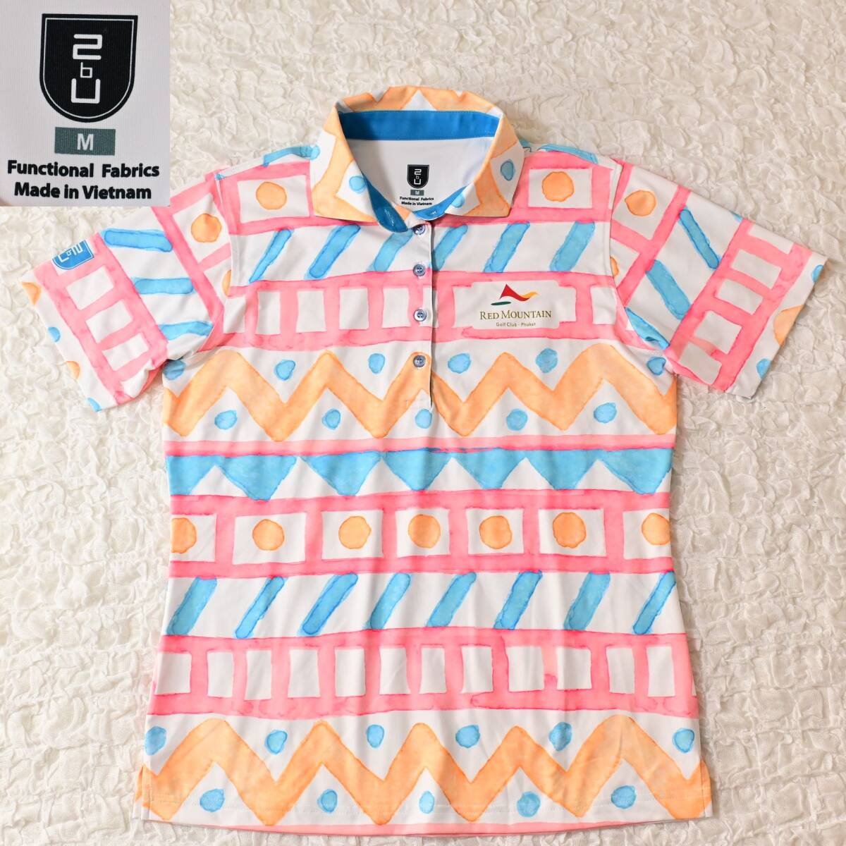 Y4 Women M 2bU レッドマウンテンゴルフクラブ 半袖プルオーバー拍卖