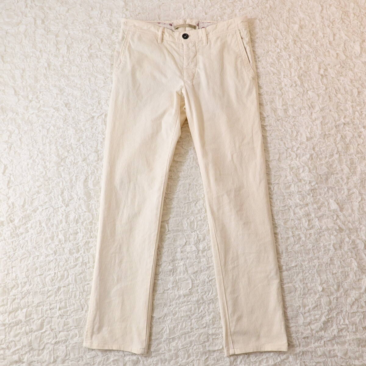 Size 32 INCOTEX インコテックス スラックス スローウェア 白 パンツ拍卖