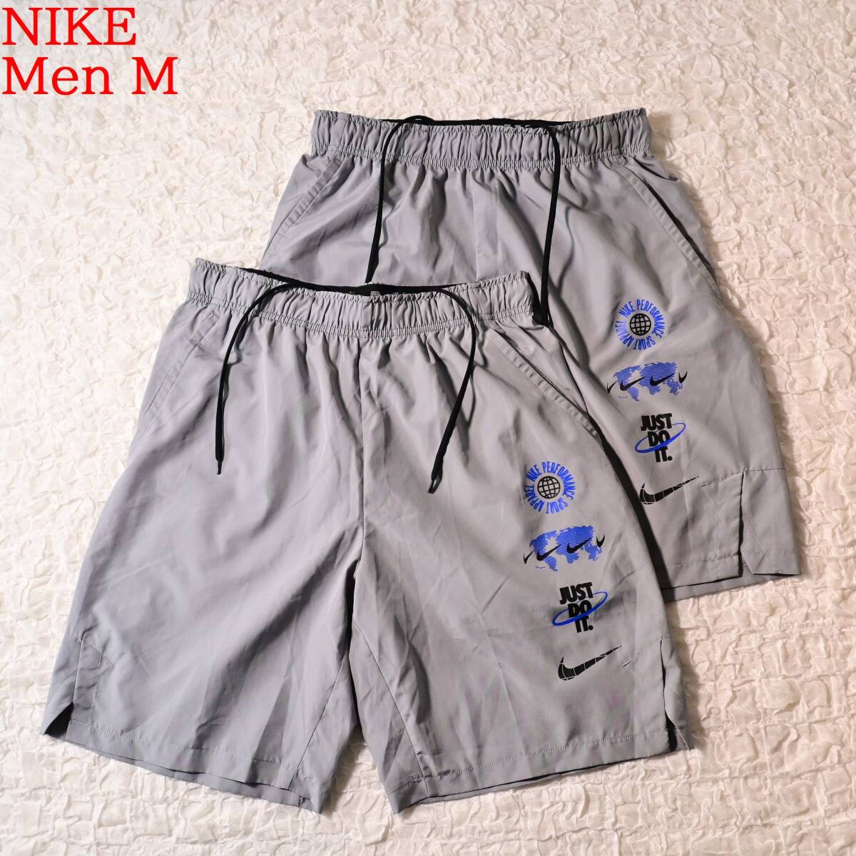 C2 Men M ナイキ グレー ショートパンツ 2枚まとめて拍卖