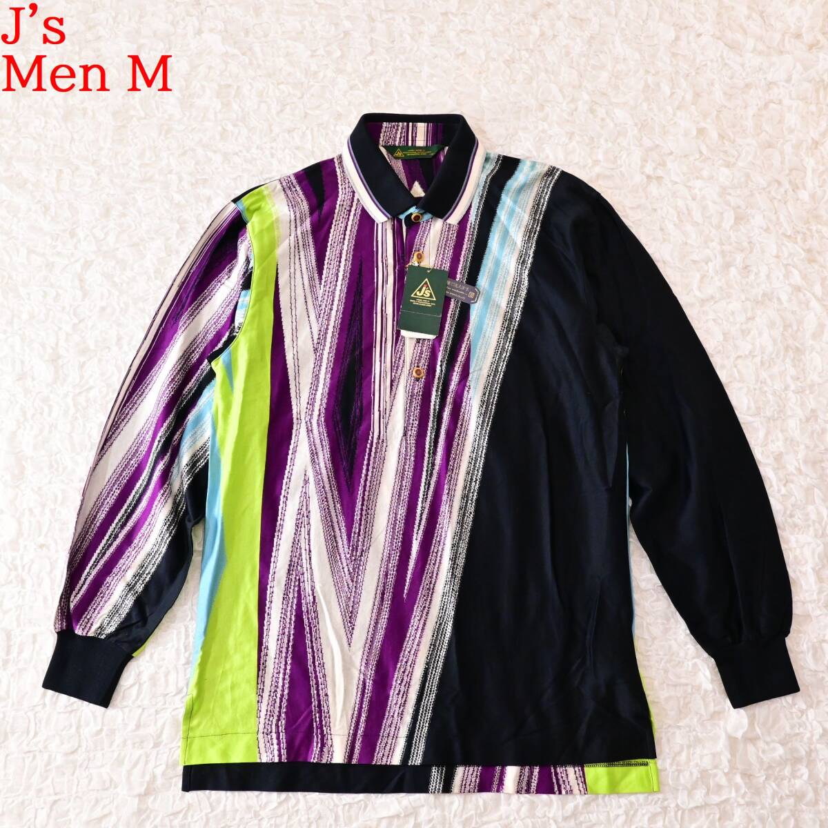 Y1 新品 Men M J's ジャンボ尾崎 長袖プルオーバー拍卖