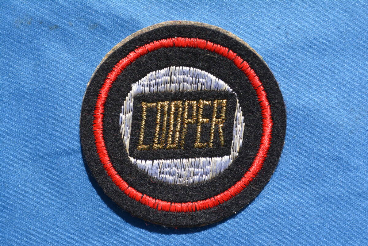当時物 英国 COOPER 刺繍ワッペン USED品拍卖