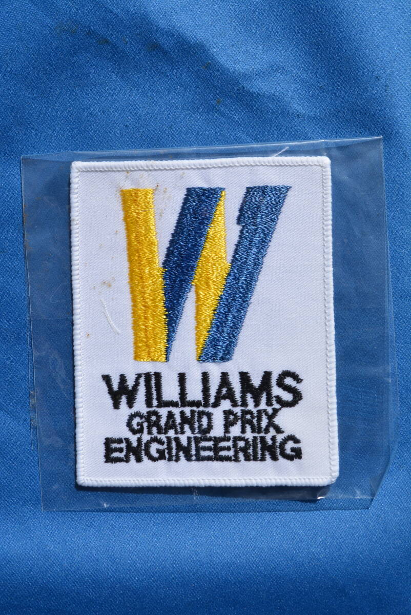当時物 英国 ウィリアムズ グランプリ エンジニアリング ワッペン 未使用品(WILLIAMS F1)拍卖