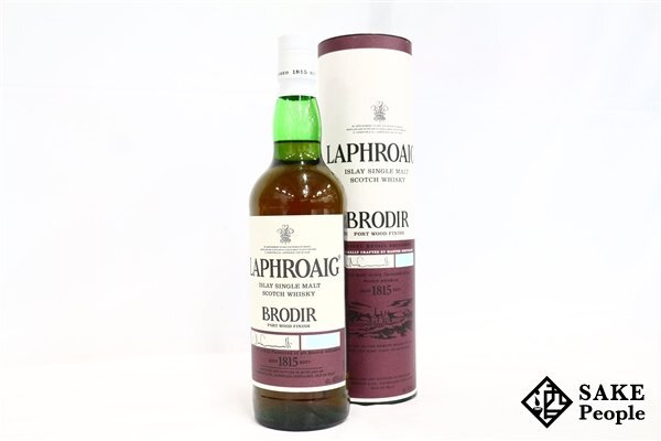 ◇1円~ ラフロイグ ブロディア ポート ウッド フィニッシュ 700ml 48% 箱付きスコッチ拍卖