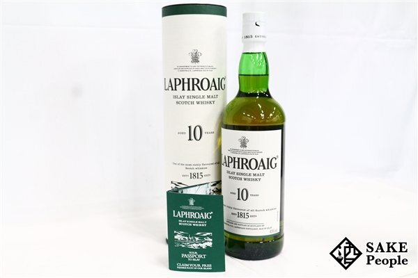 ◇1円~ ラフロイグ シングルモルト 10年 750ml 43% 箱付き スコッチ拍卖