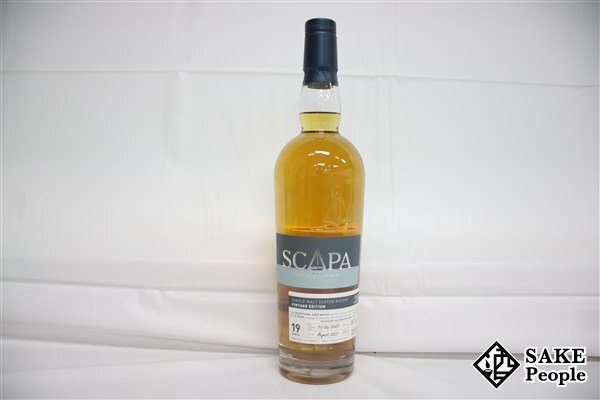 ◇1円~ ザ・ウイスキー・エクスチェンジ スキャパ 19年 2003-2022 ファースト フィル アメリカン オーク バレル 700ml 56.7% スコッチ拍卖