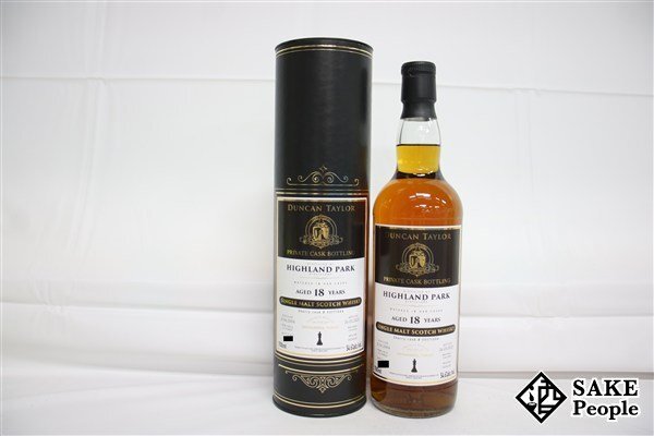 ◇注目! ダンカンテイラー プライベート・カスク ハイランドパーク 18年 2004-2023 シェリーカスク for 信濃屋 700ml 54.6% 箱 スコッチ拍卖