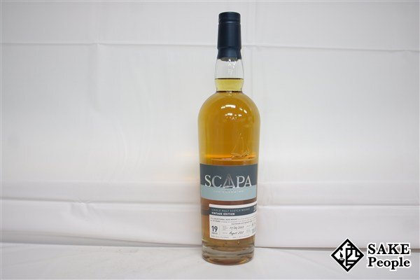 ◇注目! ザ・ウイスキー・エクスチェンジ スキャパ 19年 2003-2022 ファースト フィル アメリカン オーク バレル 700ml 56.7% スコッチ拍卖