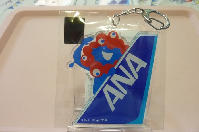★大阪関西万博2025(EXPO2025)★ミャクミャクxANA尾翼 コラボキーホルダー★拍卖