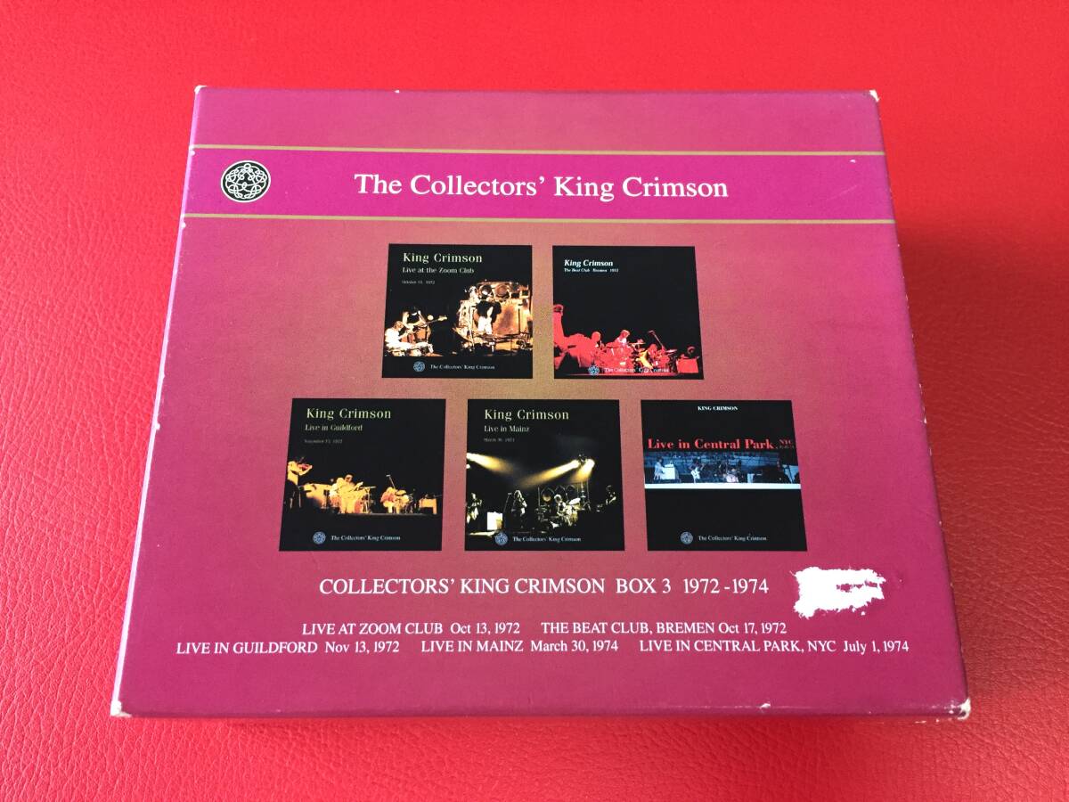 ◆The Collectors' King Crimson BOX3 1972-1974/輸入盤/CD/IECP-200076-81 #G22YY1拍卖