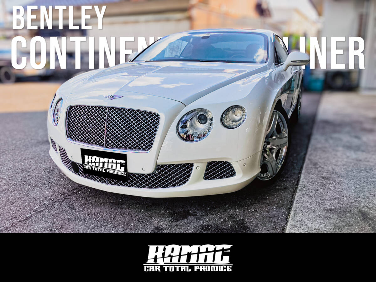 ベントレー コンチネンタルGT マリナー 6.0 4WD 2012 左ハンドル 修復歴なし プロテクションフィルム施工車拍卖