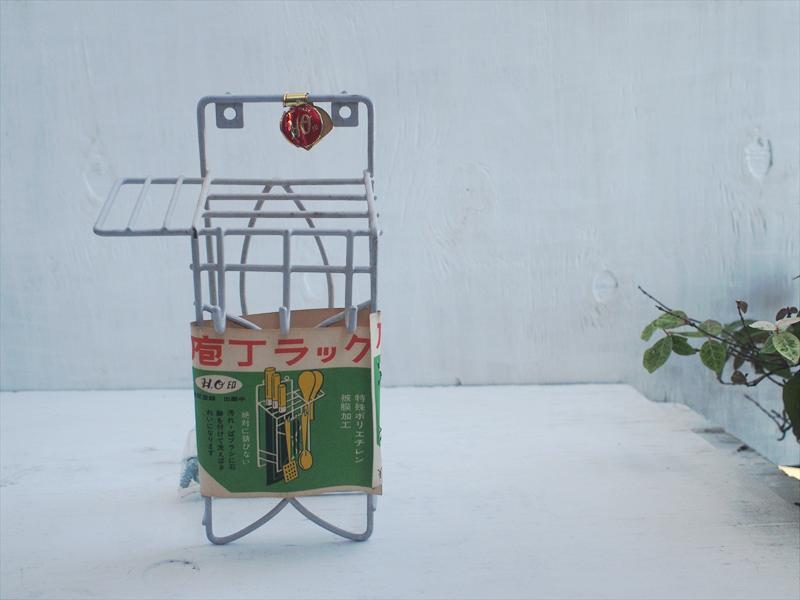 レトロキッチン小物雑貨*被膜加工・壁掛け包丁ラック・B☆収納整理台所拍卖