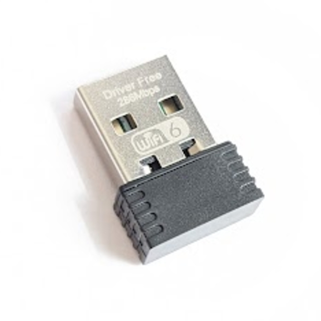 WIFI6 WI-FIアダプター 2.4Ghz/286Mbps デスクPC/ノートPC用 USB2.0 Windows用ドライバーフリー 無線LAN子機 ミニ USBネットワークカード拍卖