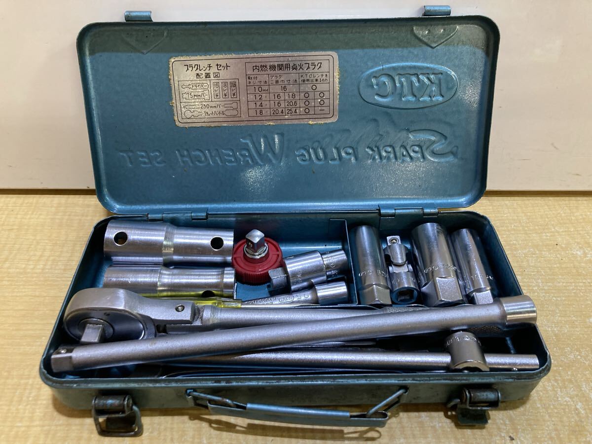 ∞ KTC ケーティーシー ソケットレンチセット ラチェット レンチ ドライバー ソケット 6個セット 工具 ハンドツール 京都機械工具拍卖