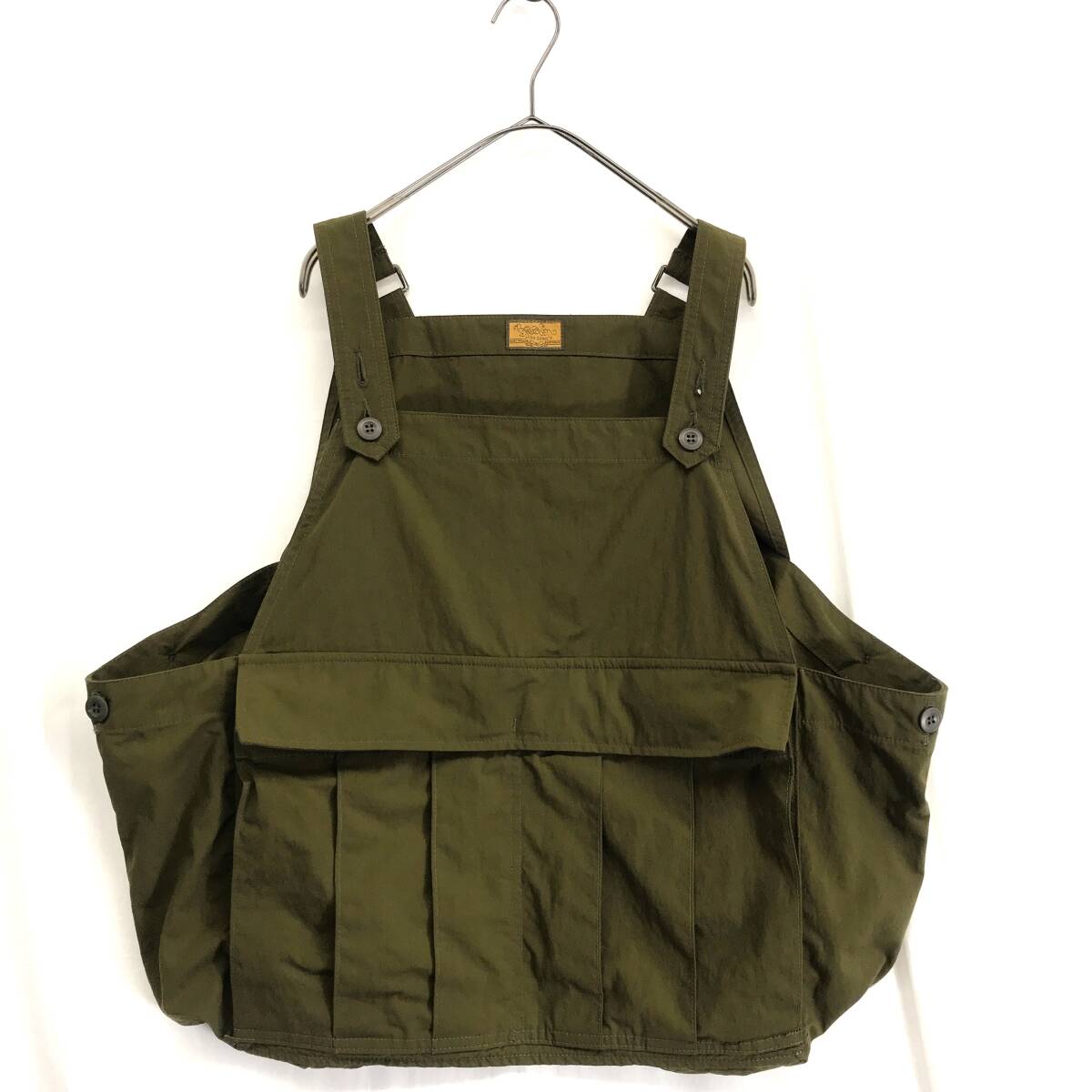 KZ8766★BROWN by 2-tacs : SEED IT B17-V002★カーキ 定価¥20,000- ナイロン ベスト拍卖