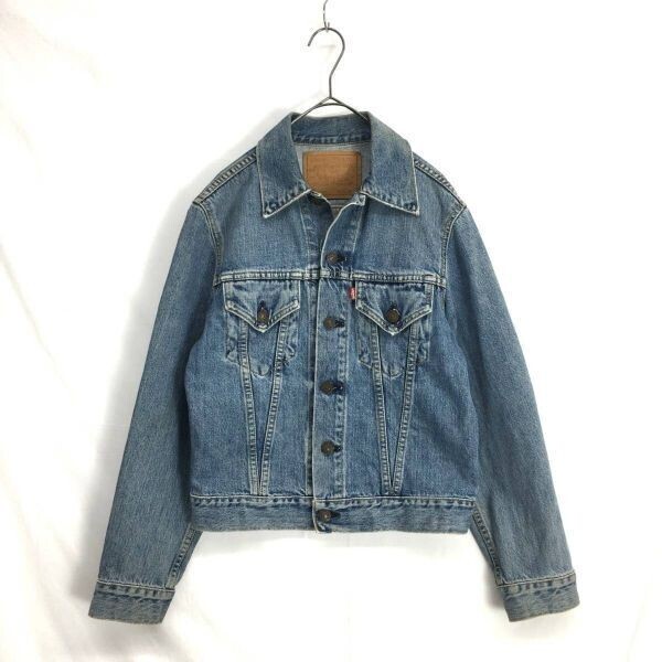 KZ5785★LEVI'S : 90's 日本製 557 3rdデニムジャケット★34★インディゴ 71557-02 Big-E ビッグE拍卖