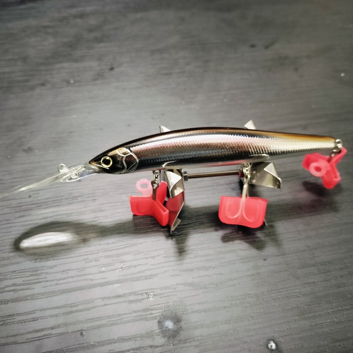 ダイワ スティーズミノー125F EXDR 美品 ワカサギ DAIWA STEEZ 琵琶湖拍卖