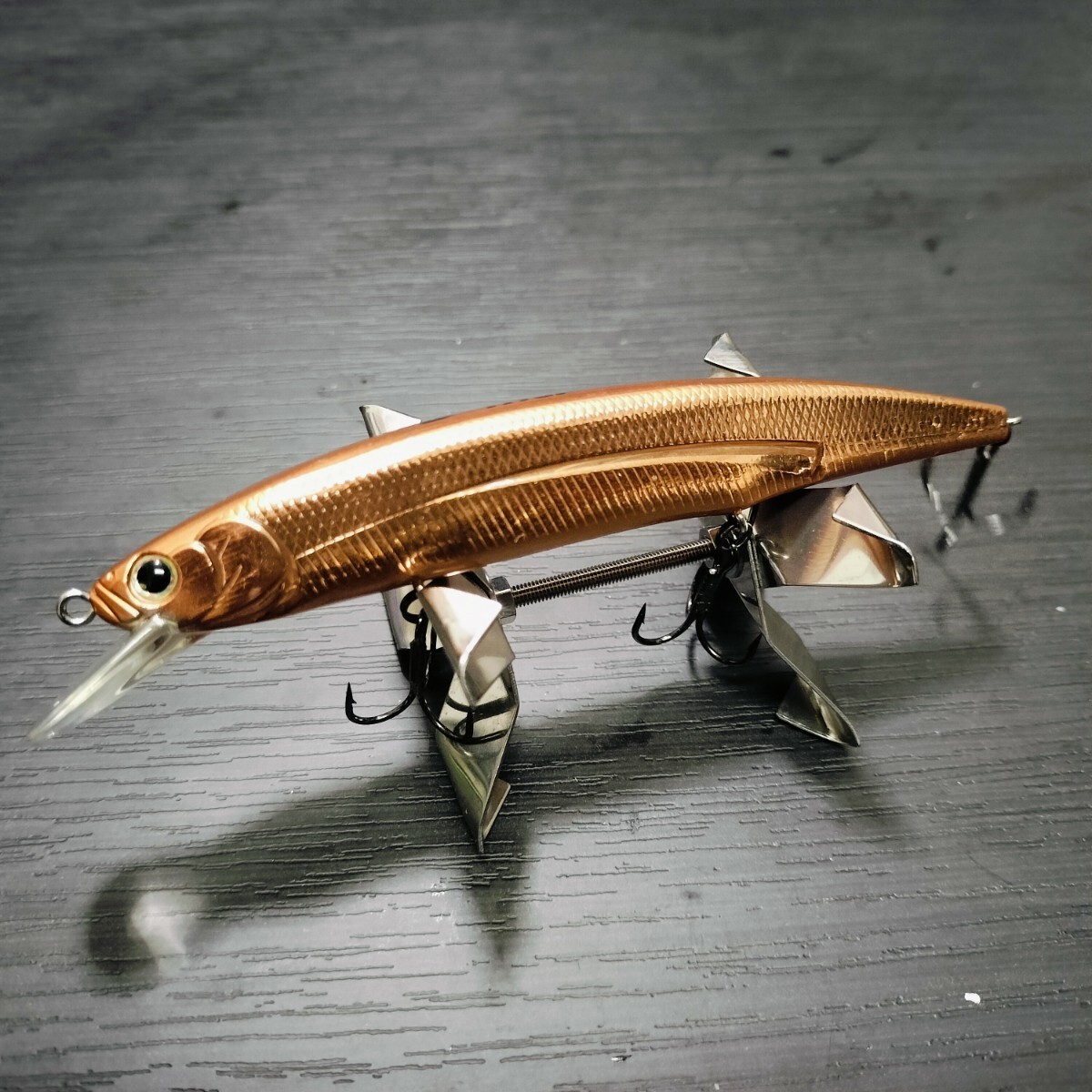 ハイドアップ HUミノー111SP 美品 ブロンズ 東京オリンピック HIDEUP拍卖