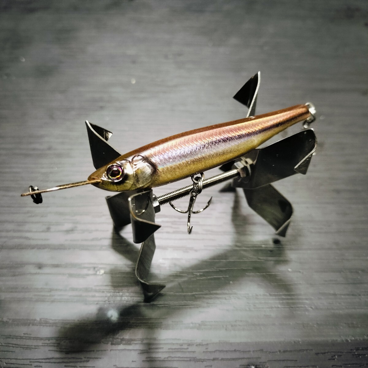 ジャッカル ライザーベイト007R 未使用 RTミラーカスミワカサギ JACKALL拍卖