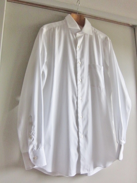 極美品 UNITED ARROWS GREEN LABEL RELAXING SLIM FITメンズ 長袖 Yシャツ 綿100% サイズ 41美品ブランド Brand shirt ブランド 特 得拍卖