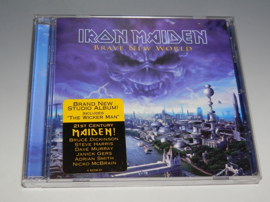 ◇ IRON MAIDEN アイアン・メイデン BRAVE NEW WORLD 輸入盤CD CK-62208 拍卖
