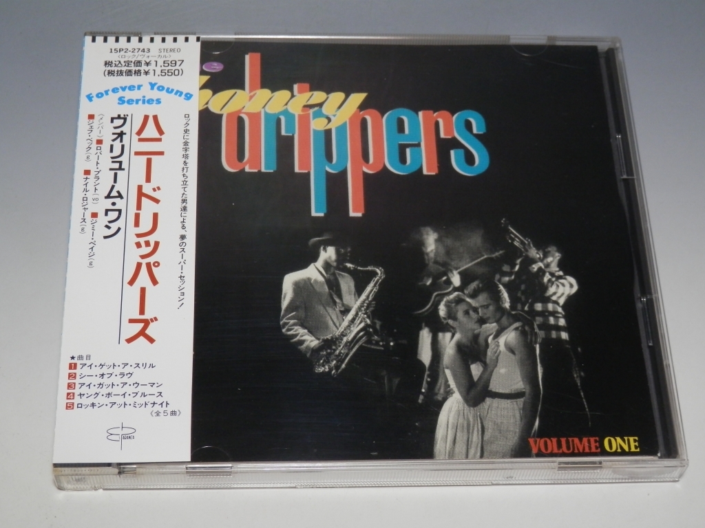 ◇ THE HONEYDRIPPEDRS ハニードリッパーズ VOLUME ONE ヴォリューム・ワン 帯付CD 15P2-2743/ロバート・プラント ジミー・ペイジ拍卖