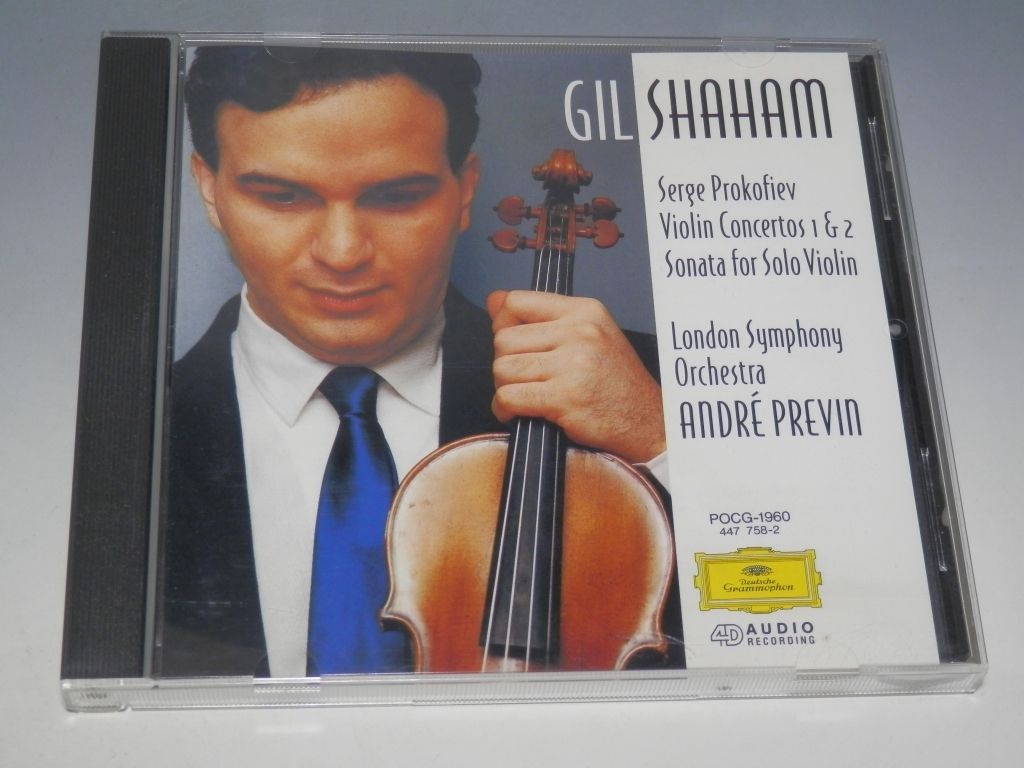 ◇ プロコフィエフ ヴァイオリン協奏曲第1番/第2番 他 シャハム プレヴィン ロンドン交響楽団 国内盤CD POCG-1960拍卖