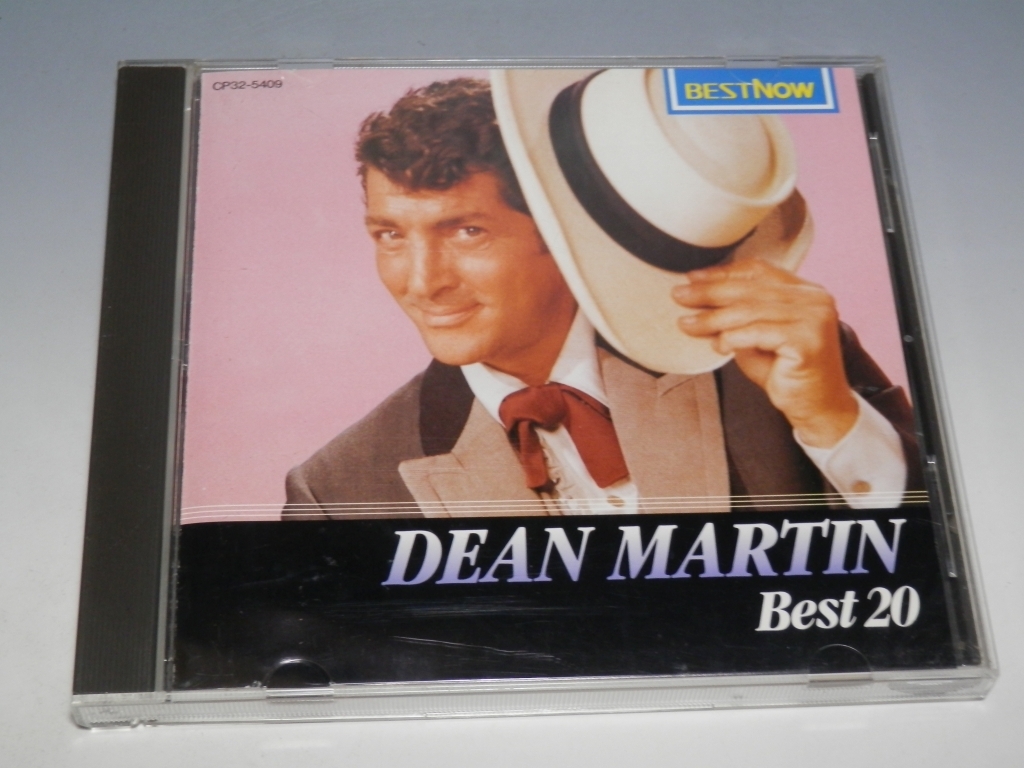 ◇ BEST NOW DEAN MARTIN BEST 20 ディーン・マーティン・ベスト 20 国内盤CD CP32-5409/*ジャケットややイタミあり拍卖