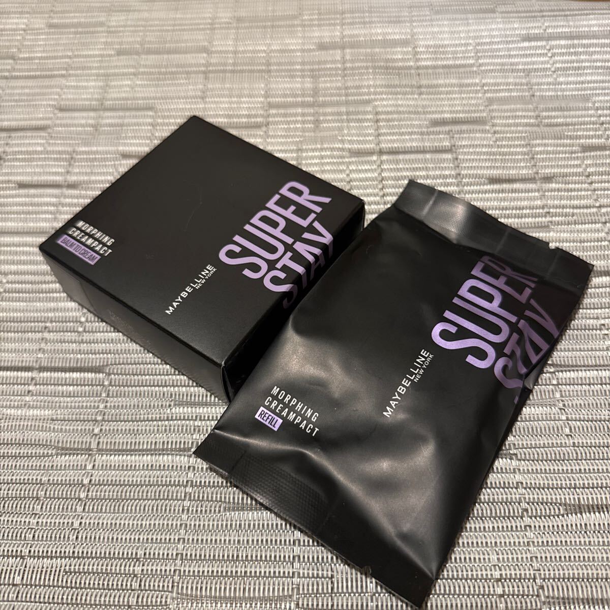 匿名発送 未開封 送料込 メイベリン SPステイ クリームパクト ファンデーション N20 + レフィル セット拍卖