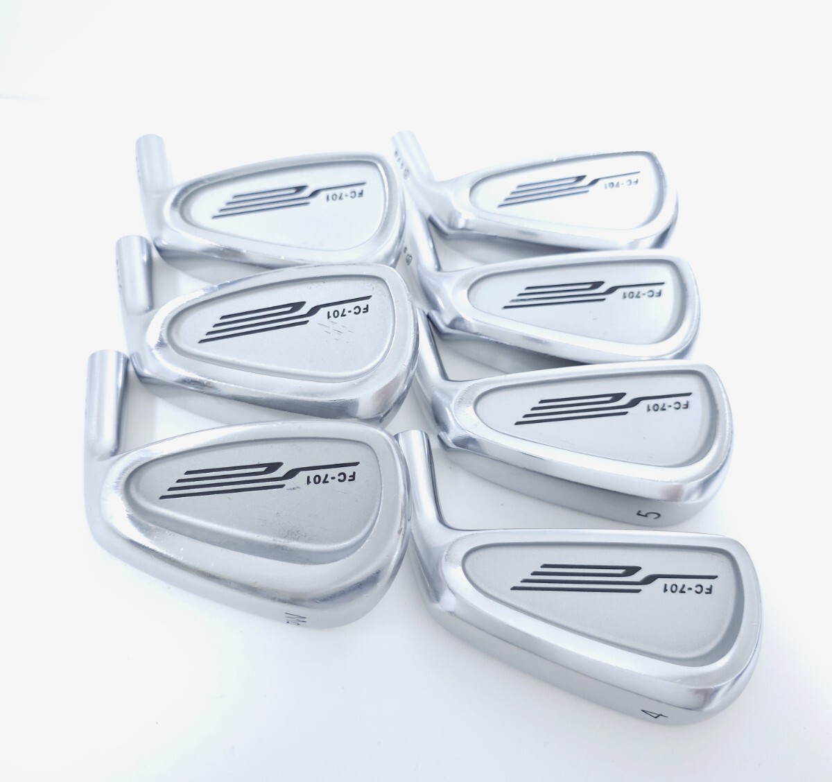 送料無料 SYB FC-701 アイアン ヘッドのみ 7点セット FC 701 レア 希少拍卖