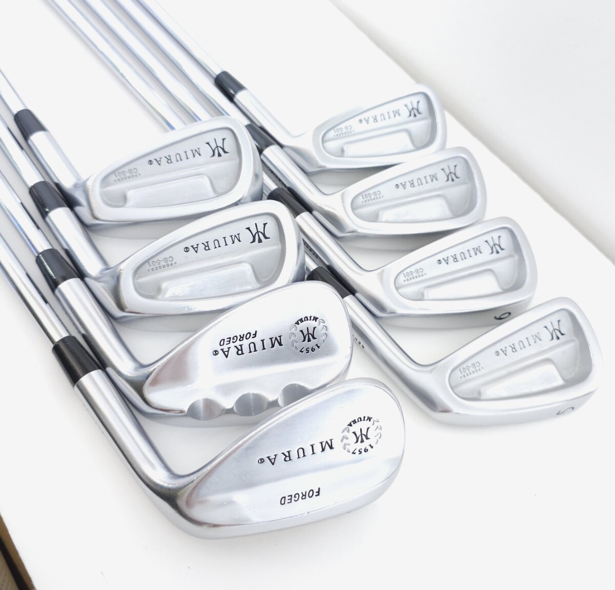三浦技研 CB-501 FORGED MIURA 1957 8本セット KBS TOUR 105 R 希少 激レア ミウラ 名器 USモデル CB 501拍卖