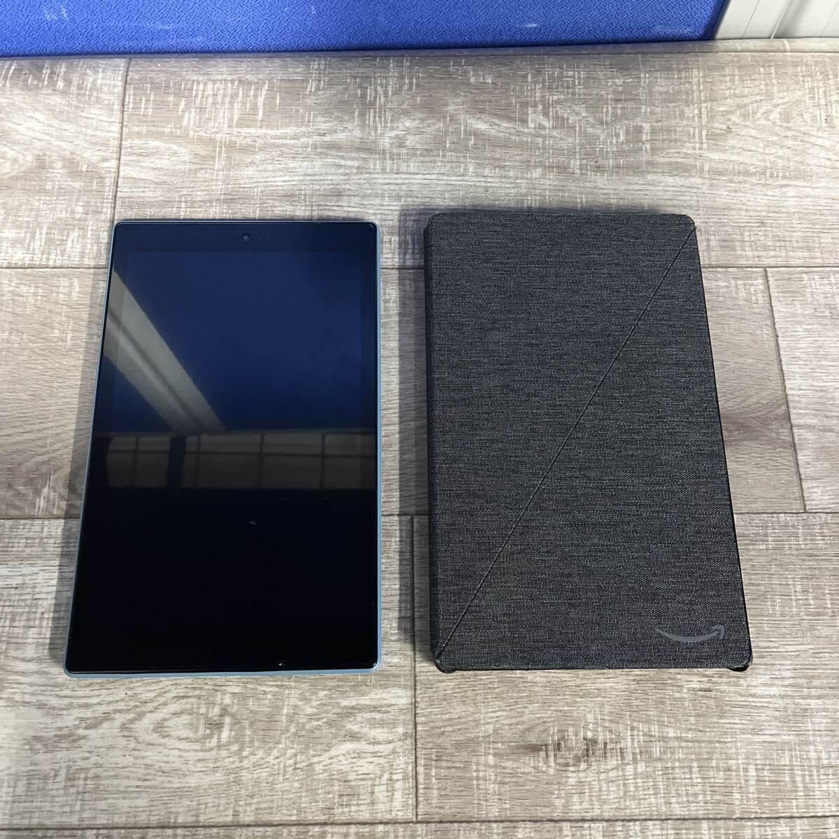 Amazon アマゾン Fire HD 10 32GB タブレット M2V3R5 ブルー 第9世代 専用カバー付 ジャンク拍卖