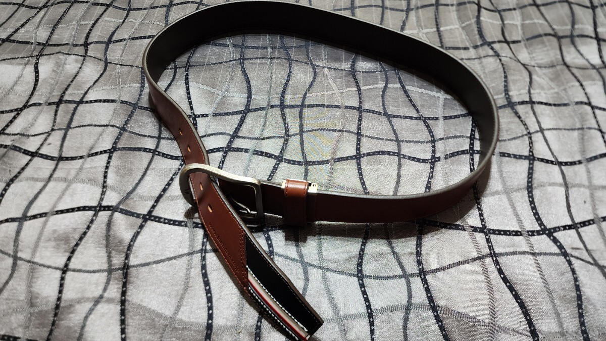 【美品】クシタニ レザーベルト ギャリソンベルト 本革 ライダースベルト バイク ライディング ライダース拍卖