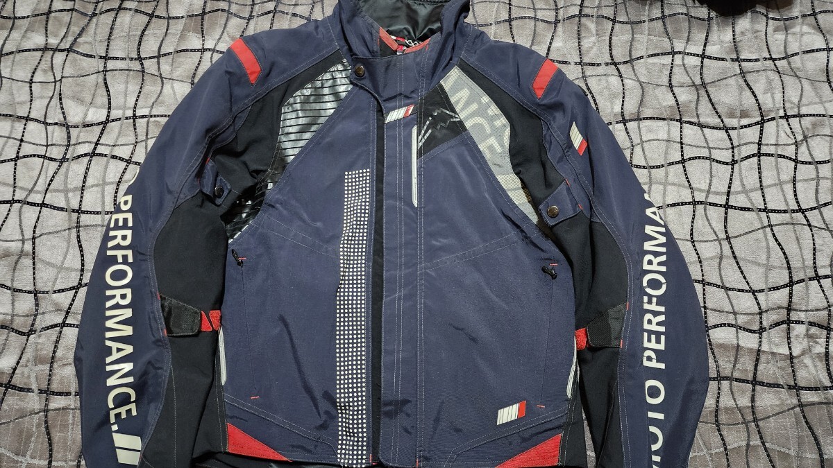 【M】クシタニ アキュートジャケット M 防風防水 K2804 コンデント バイク ライディング ライダース プロテクターポケット付拍卖